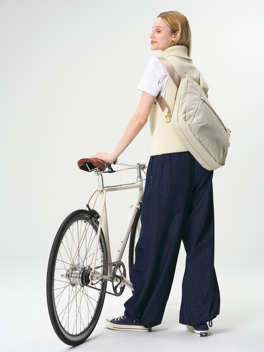 AEVOR-Bike-Shopper-Off-White-model-side
