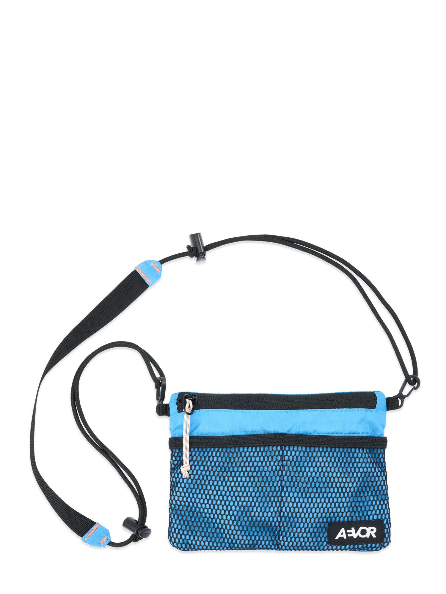AEVOR-Chest-Pouch-Ripstop-Retro-Blue-front