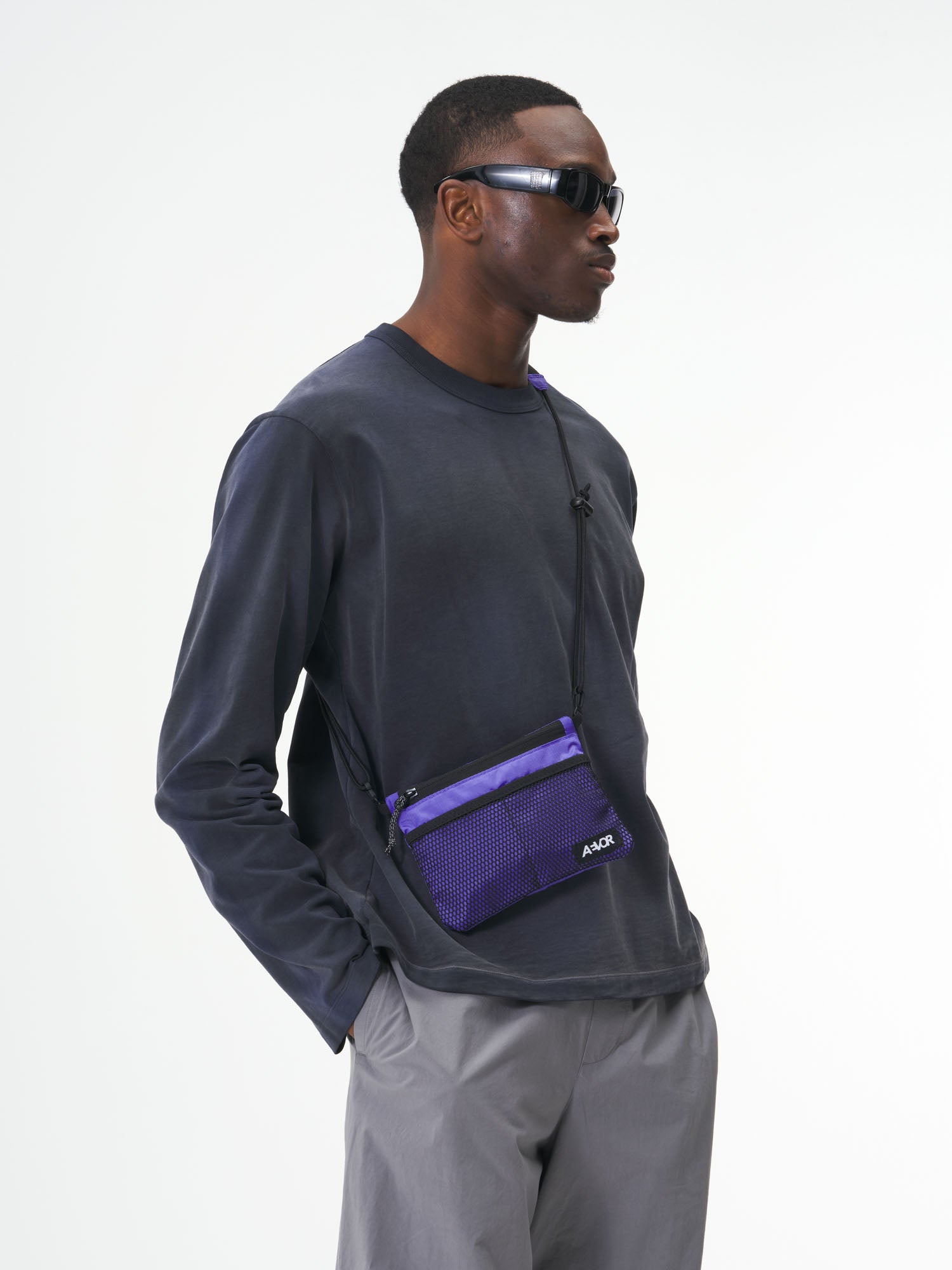 Chest Pouch - Ripstop Purple