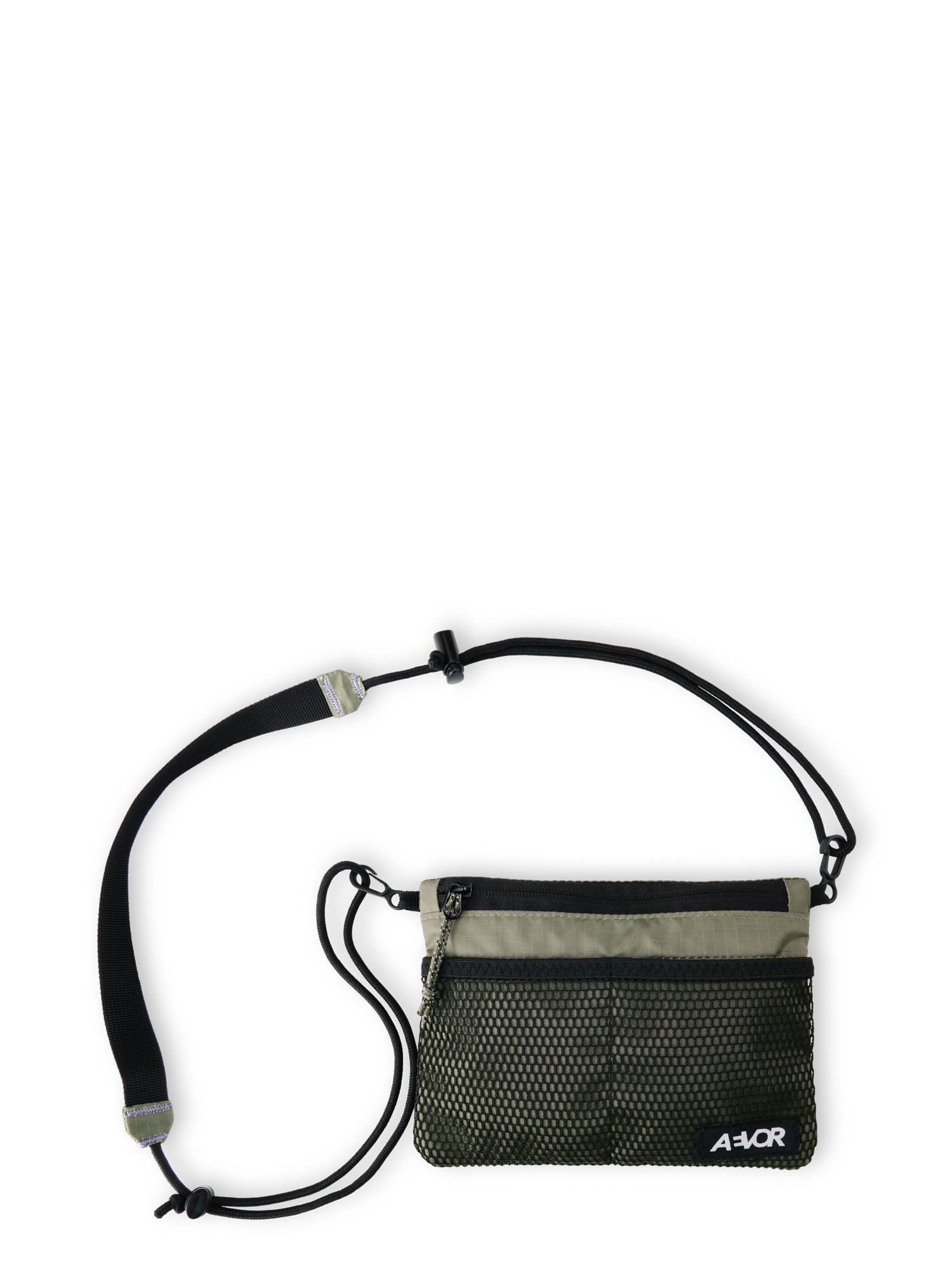 AEVOR-Chest-Pouch-Ripstop-Violett-Sage-front