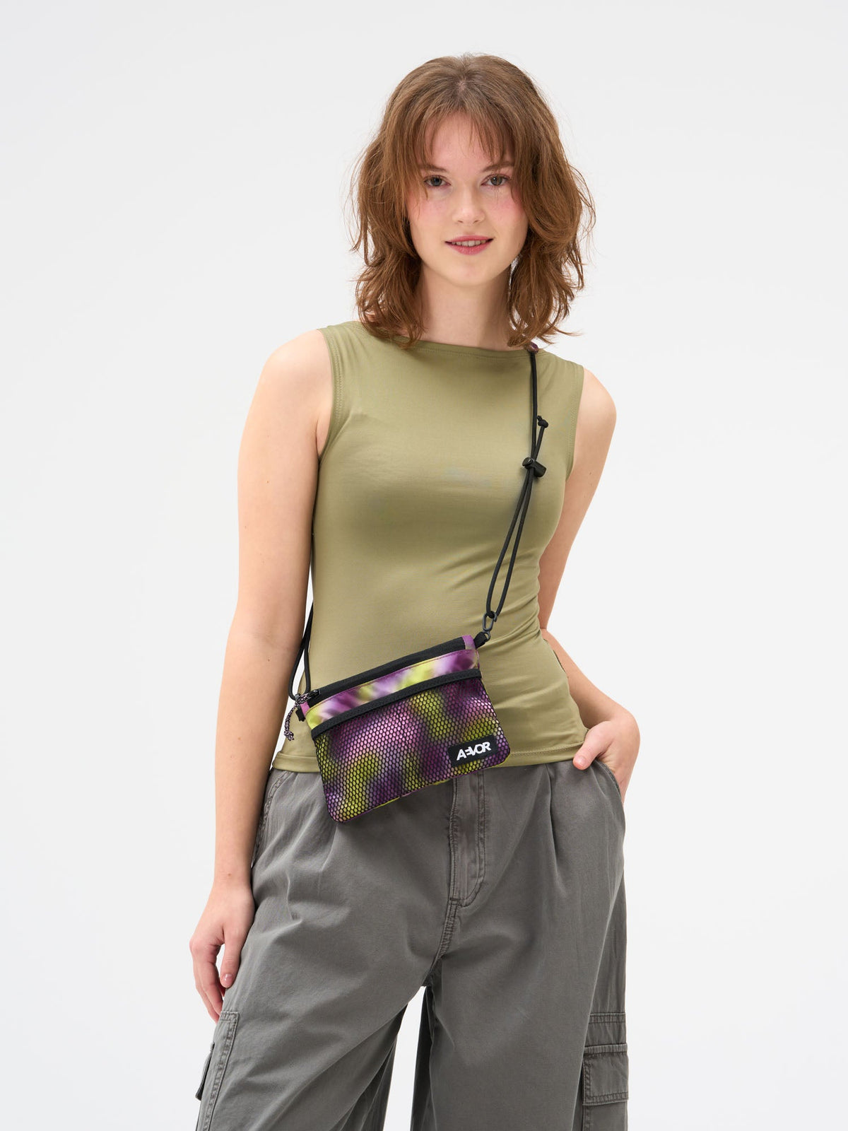 Chest Pouch - Ripstop Psychedelic Slush