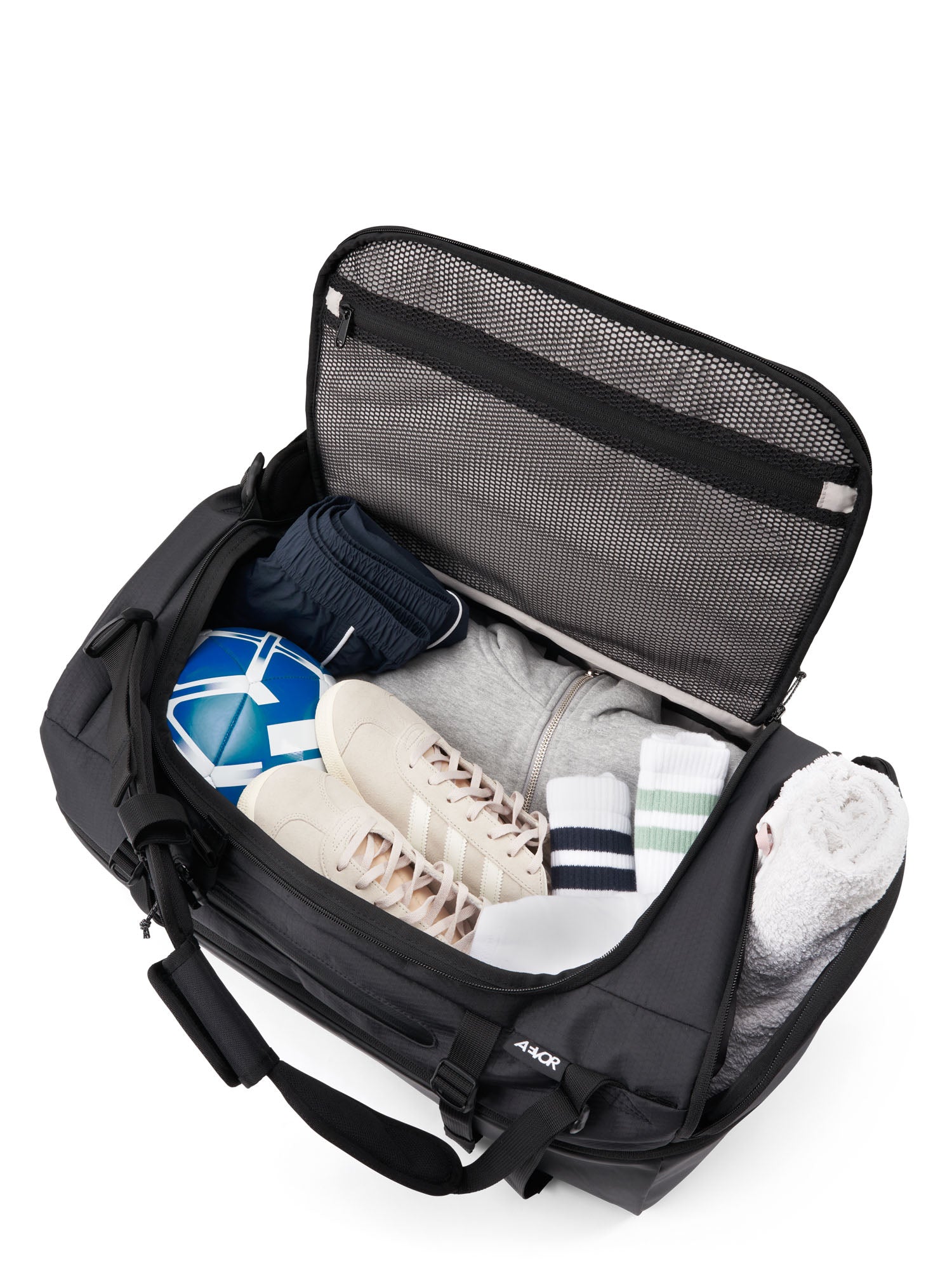 AEVOR-Duffel-Pack-Proof-Black-openshot