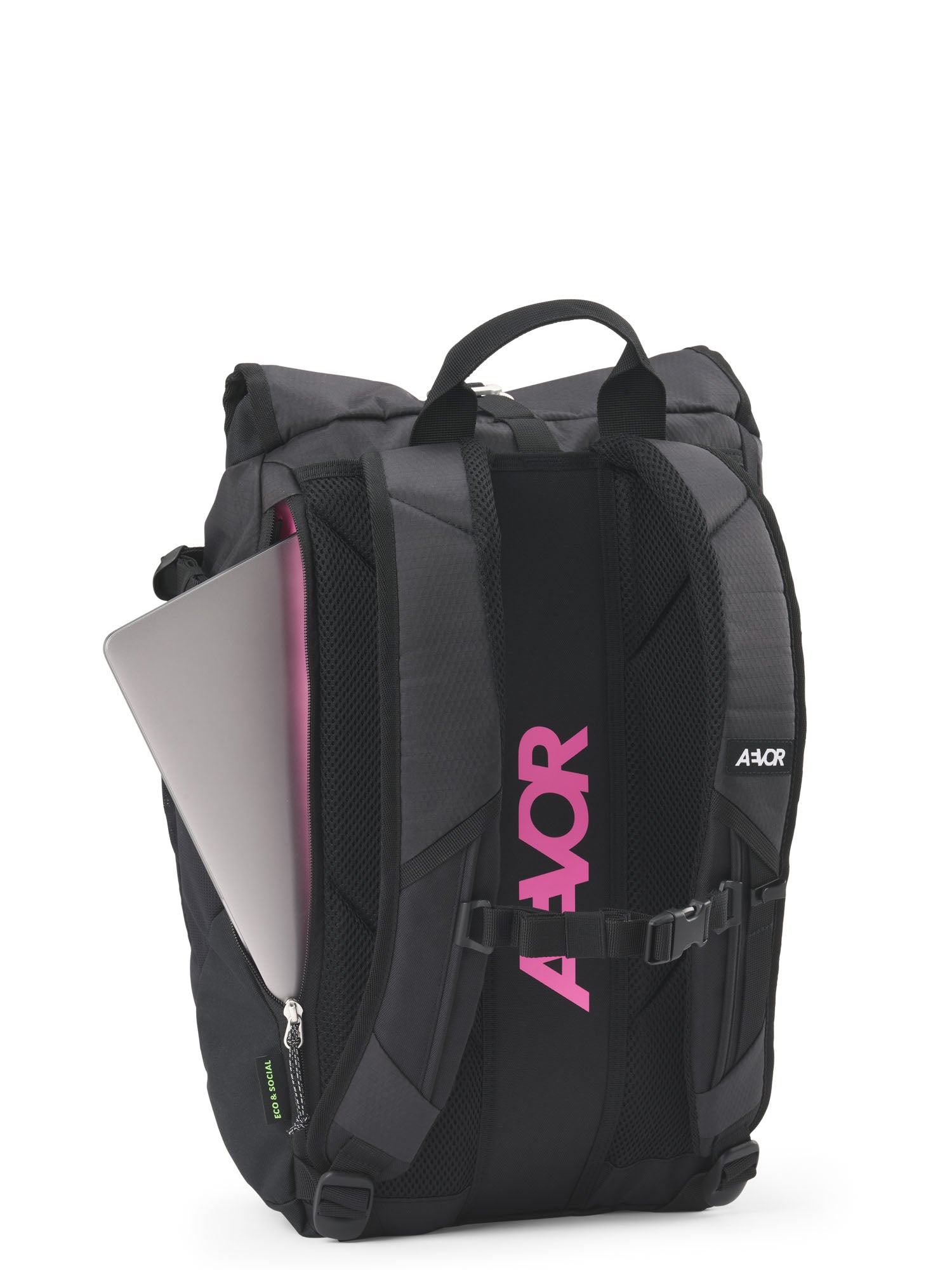 AEVOR-Roll-Pack-Pink-Icing-back-details