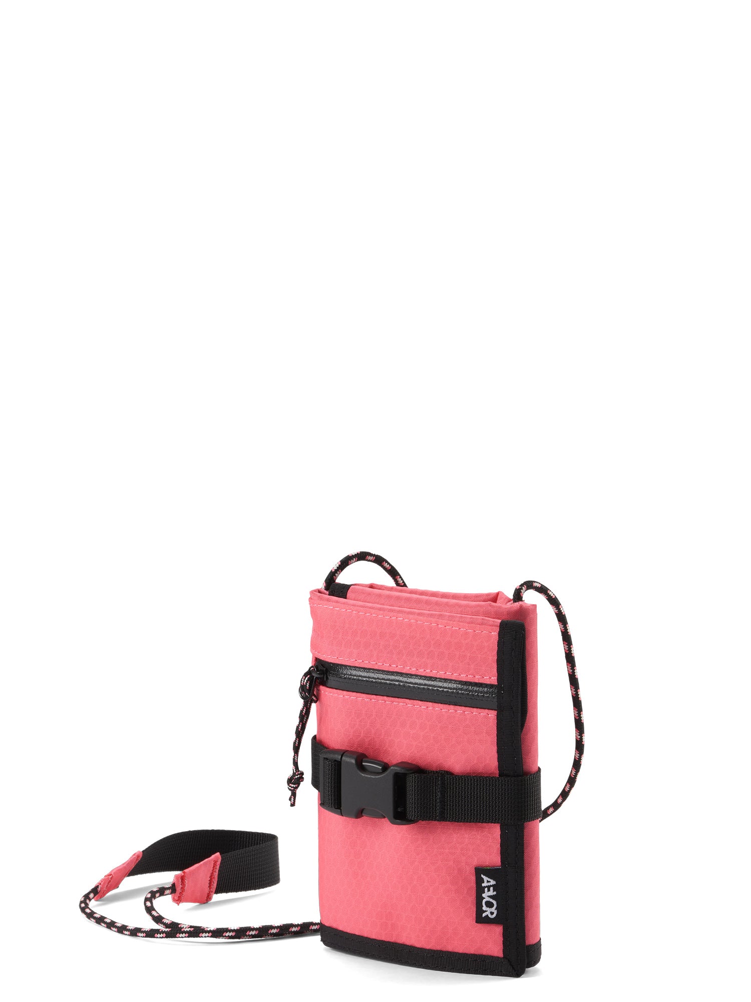 AEVOR-Bike-Saddle-Bag-Proof-Pink-Flash-frontal