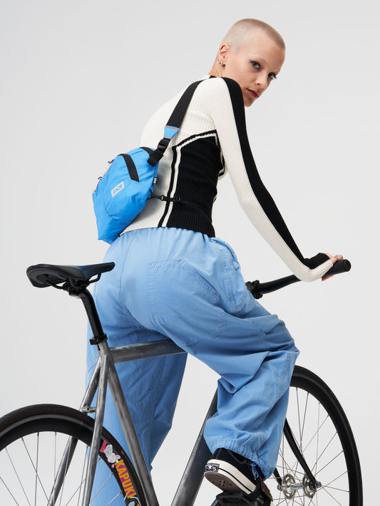 Sacoche Bag - Ripstop Retro Blue