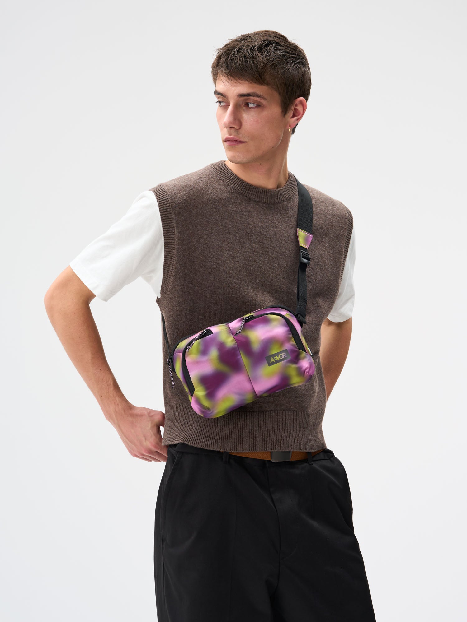 Sacoche Bag - Ripstop Psychedelic Slush