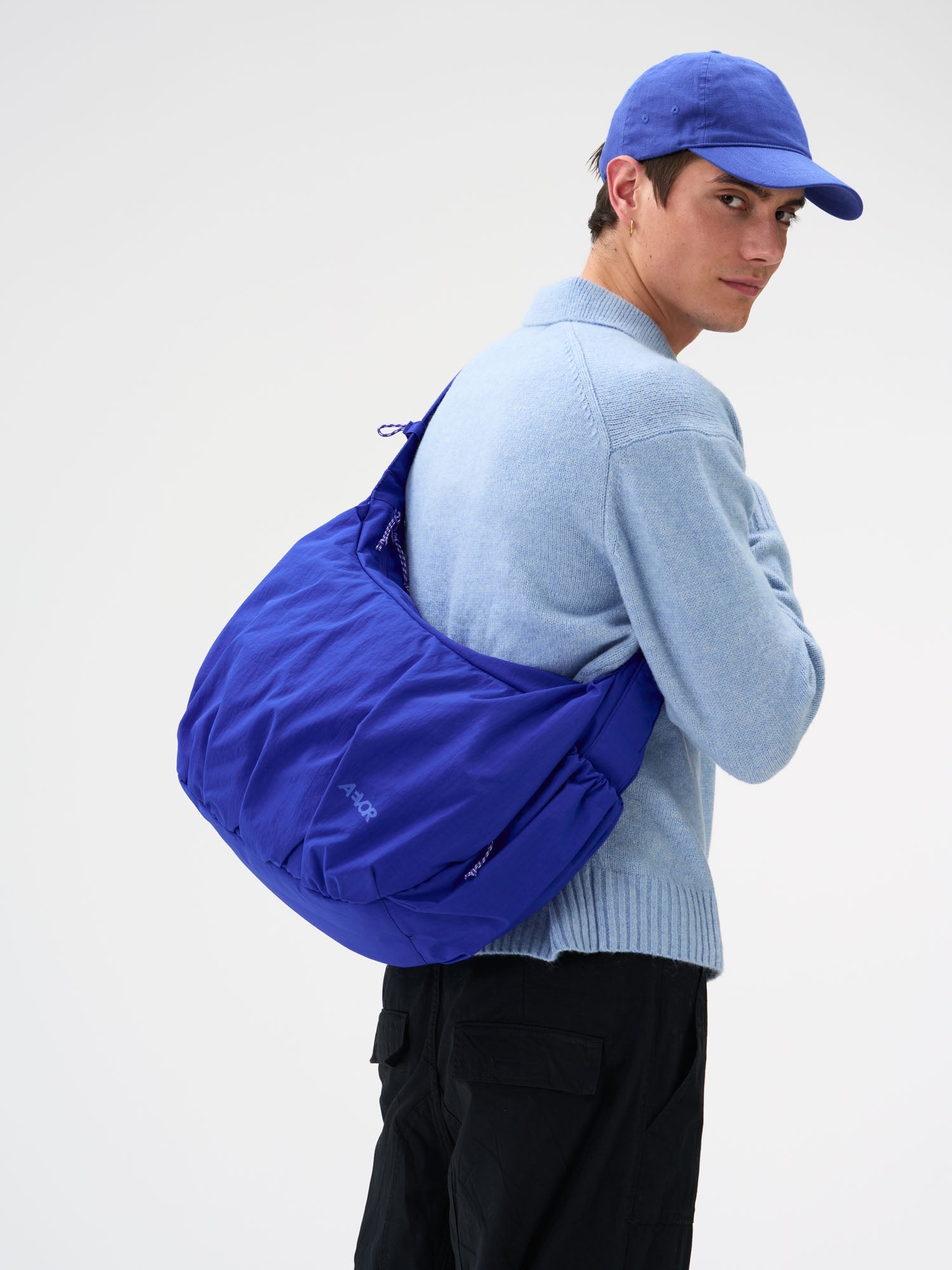 Slouchy Bag - Electric Blue