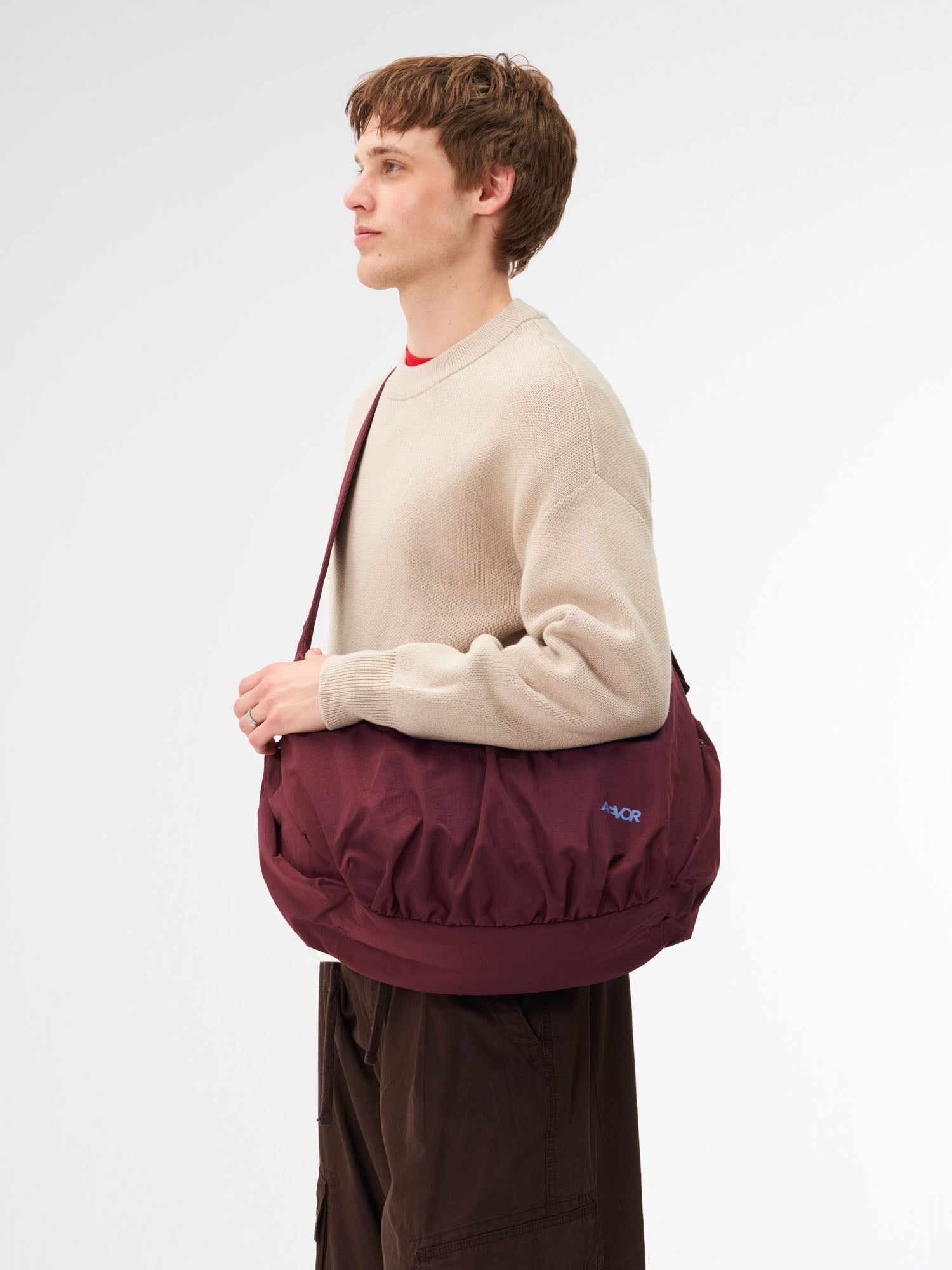 Slouchy Bag - Burgundy