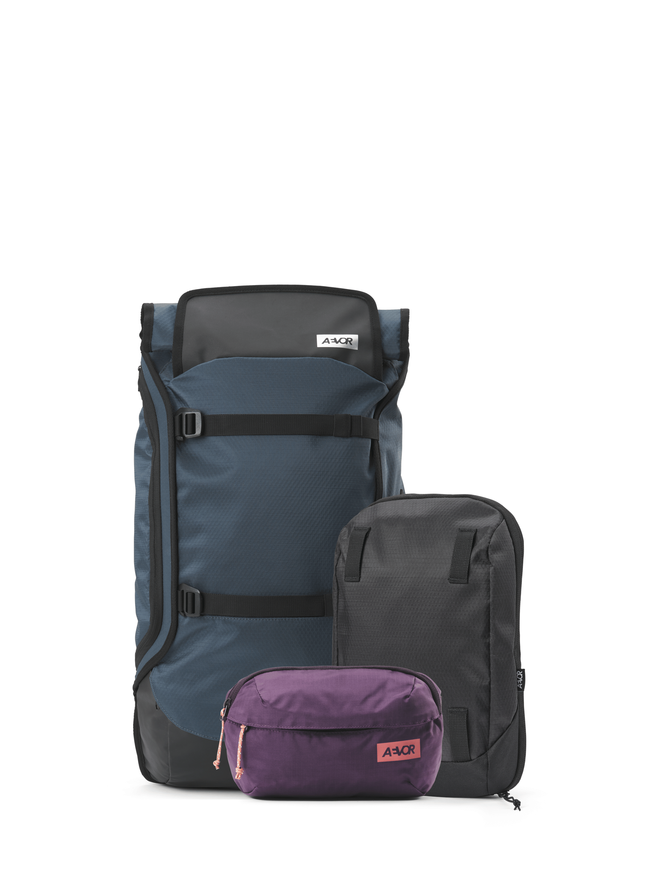 Limited Set: Travel Pack + Volume Pack + Hip Bag Ease