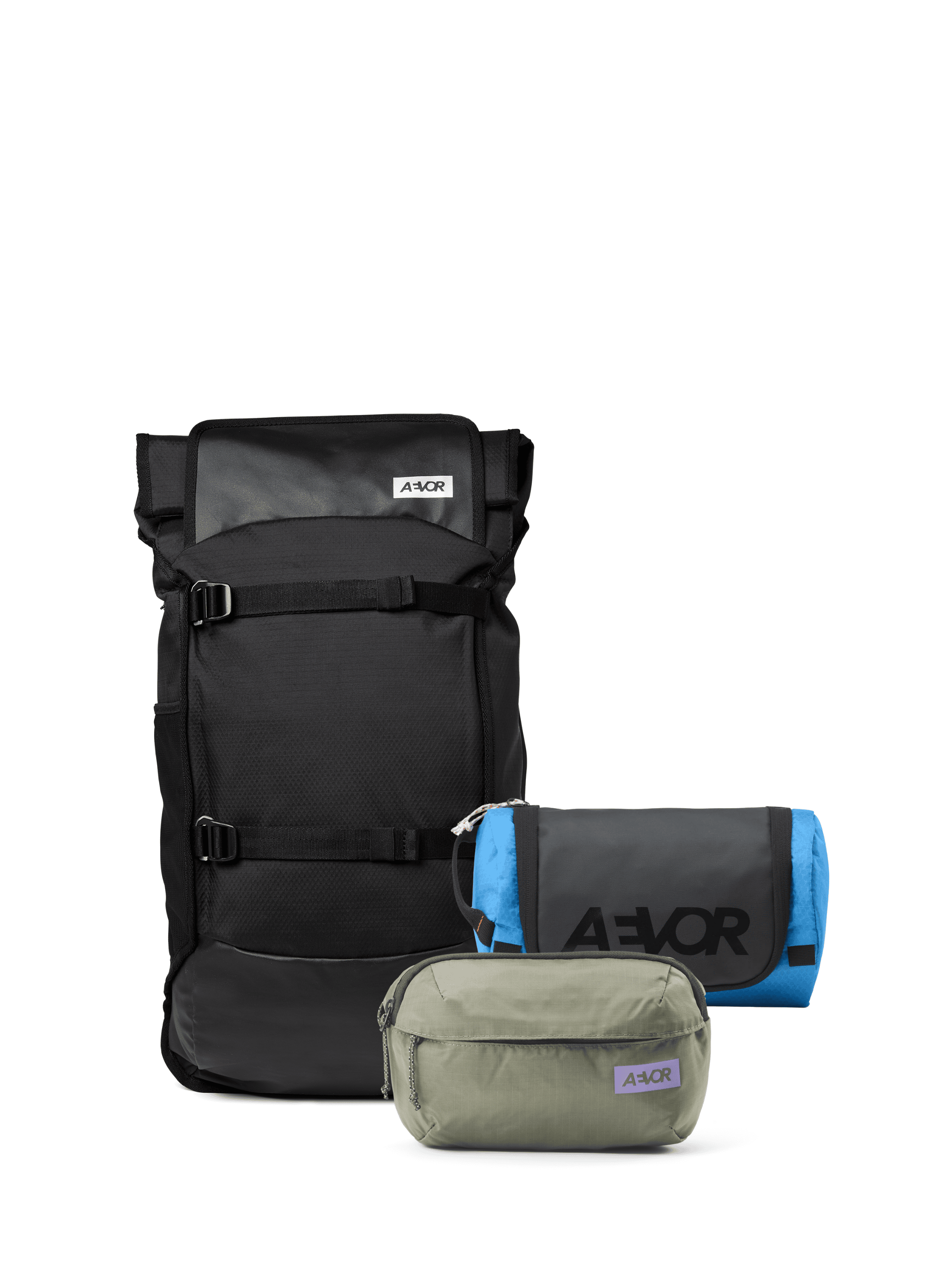 Limited Set: Trip Pack + Wash Pack + Hip Bag Ease