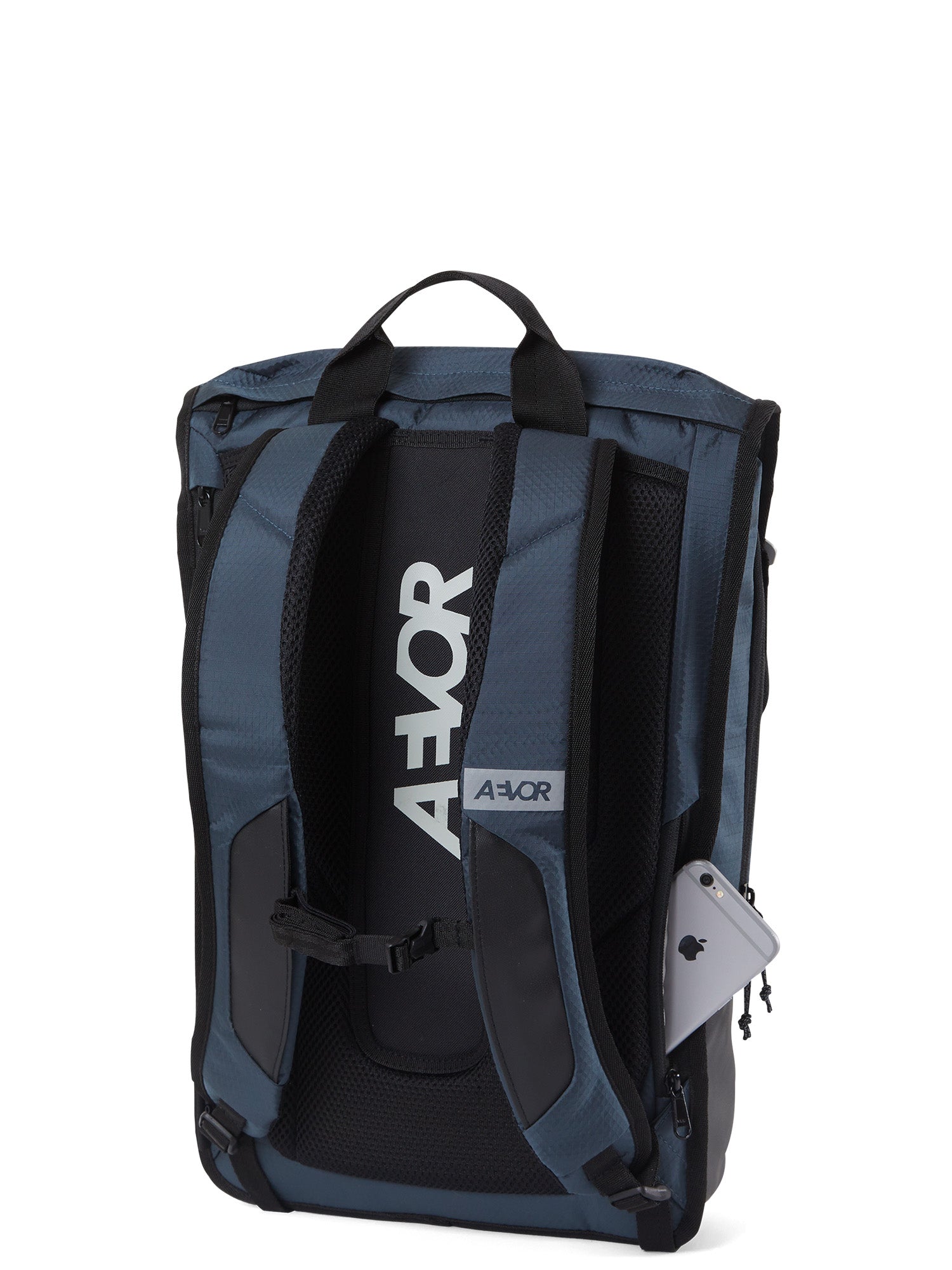 AEVOR-Daypack-Proof-Petrol-back-details