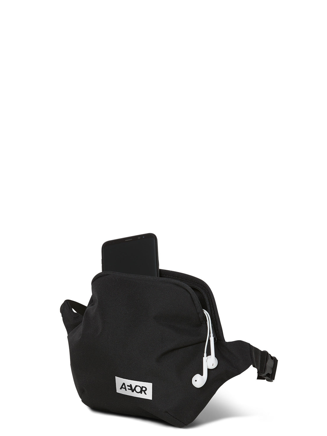 AEVOR-Hip-Bag-Plus-Black-Eclipse-front
