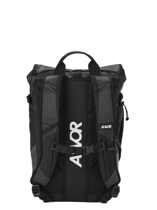 AEVOR-backpack-Rollpack-Proof-Black-back