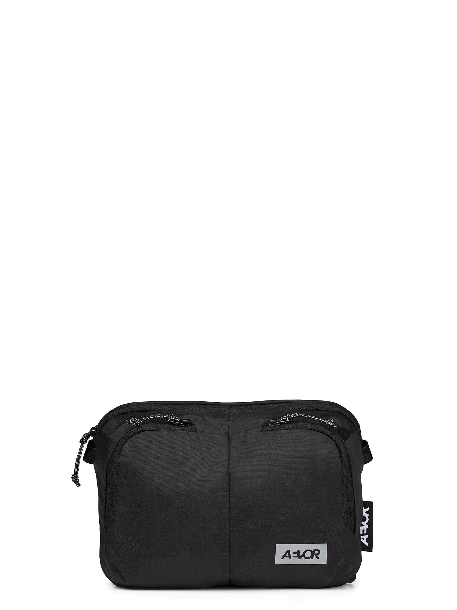AEVOR-Sacoche-Bag-Ripstop-Black-front