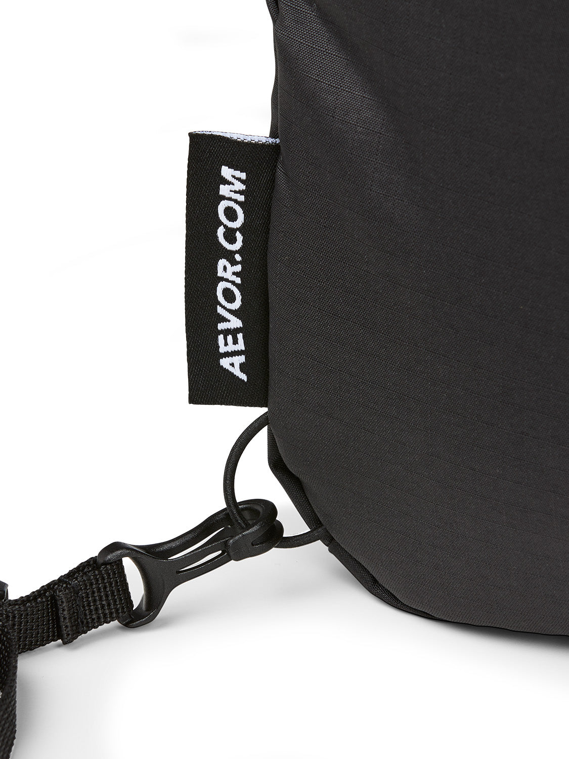 AEVOR-Sacoche-Bag-Ripstop-Black-detail