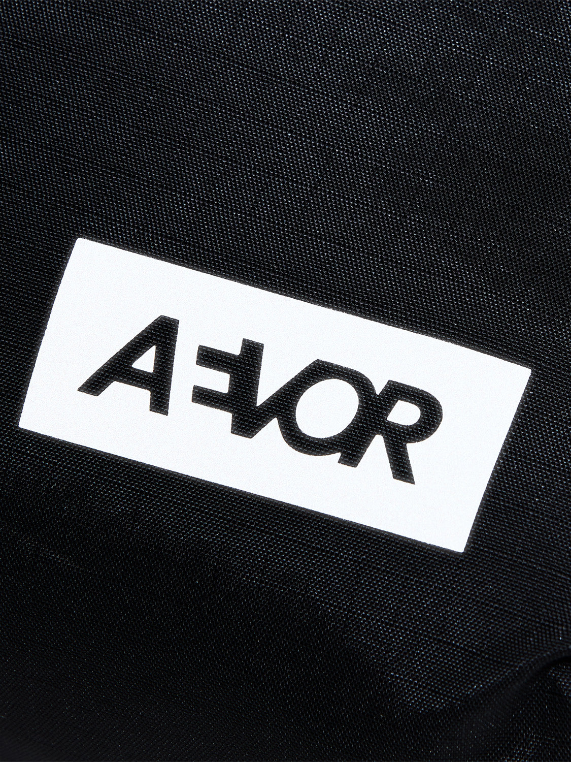 AEVOR-Sacoche-Bag-Ripstop-Black-material