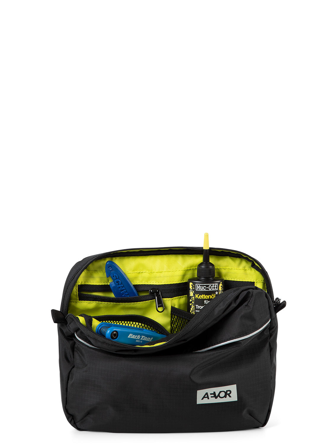AEVOR-Explore-Unit-Large-Ripstop-Black-open