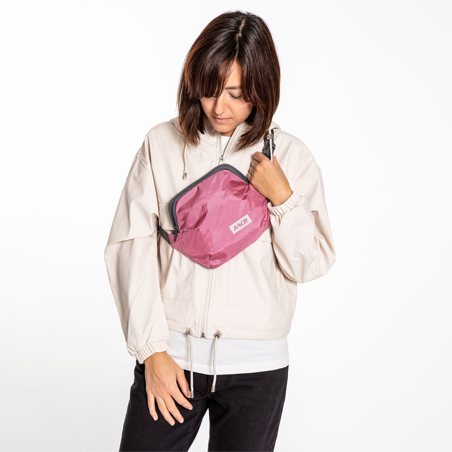 Hip Bag Plus - Ripstop Cassis