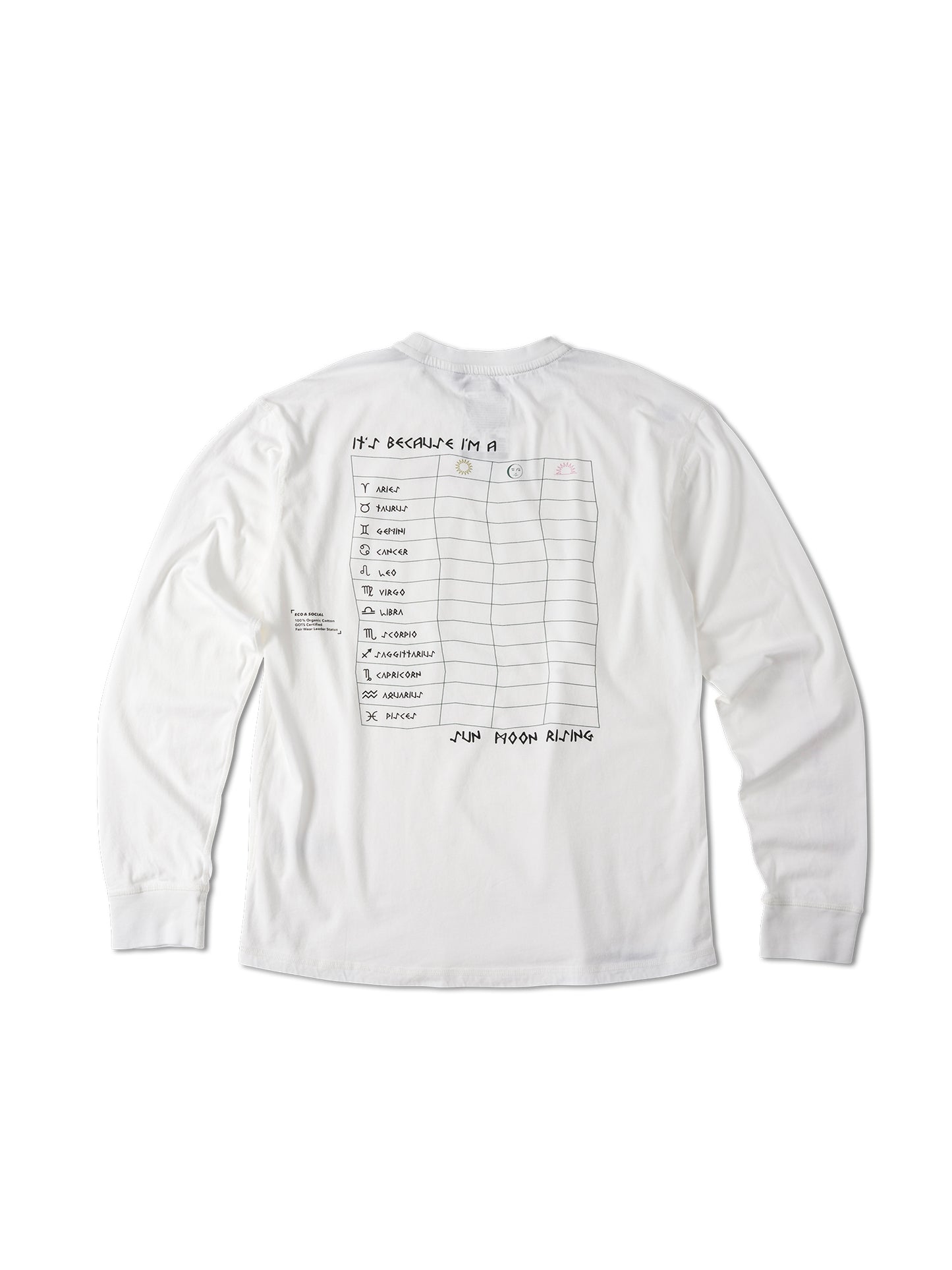 Longsleeve - Astrology White (Unisex)