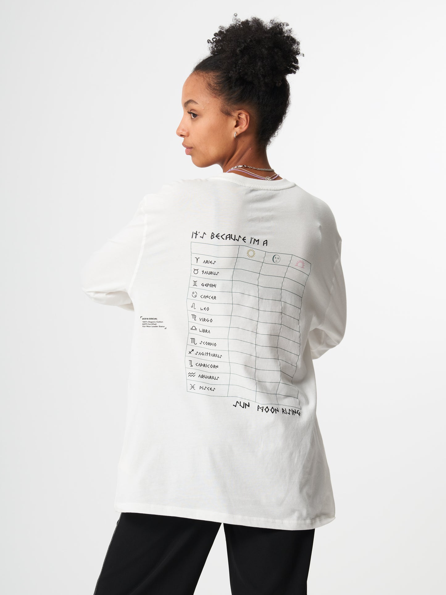 Longsleeve - Astrology White (Unisex)