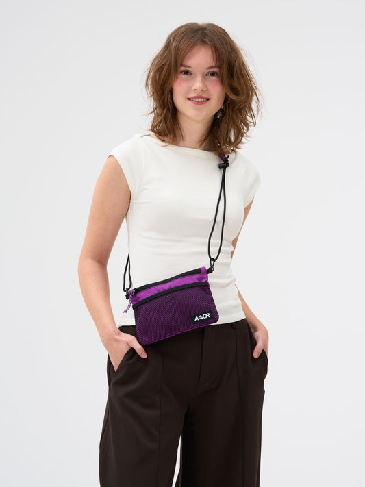 Chest Pouch - Ripstop Electric Fuchsia