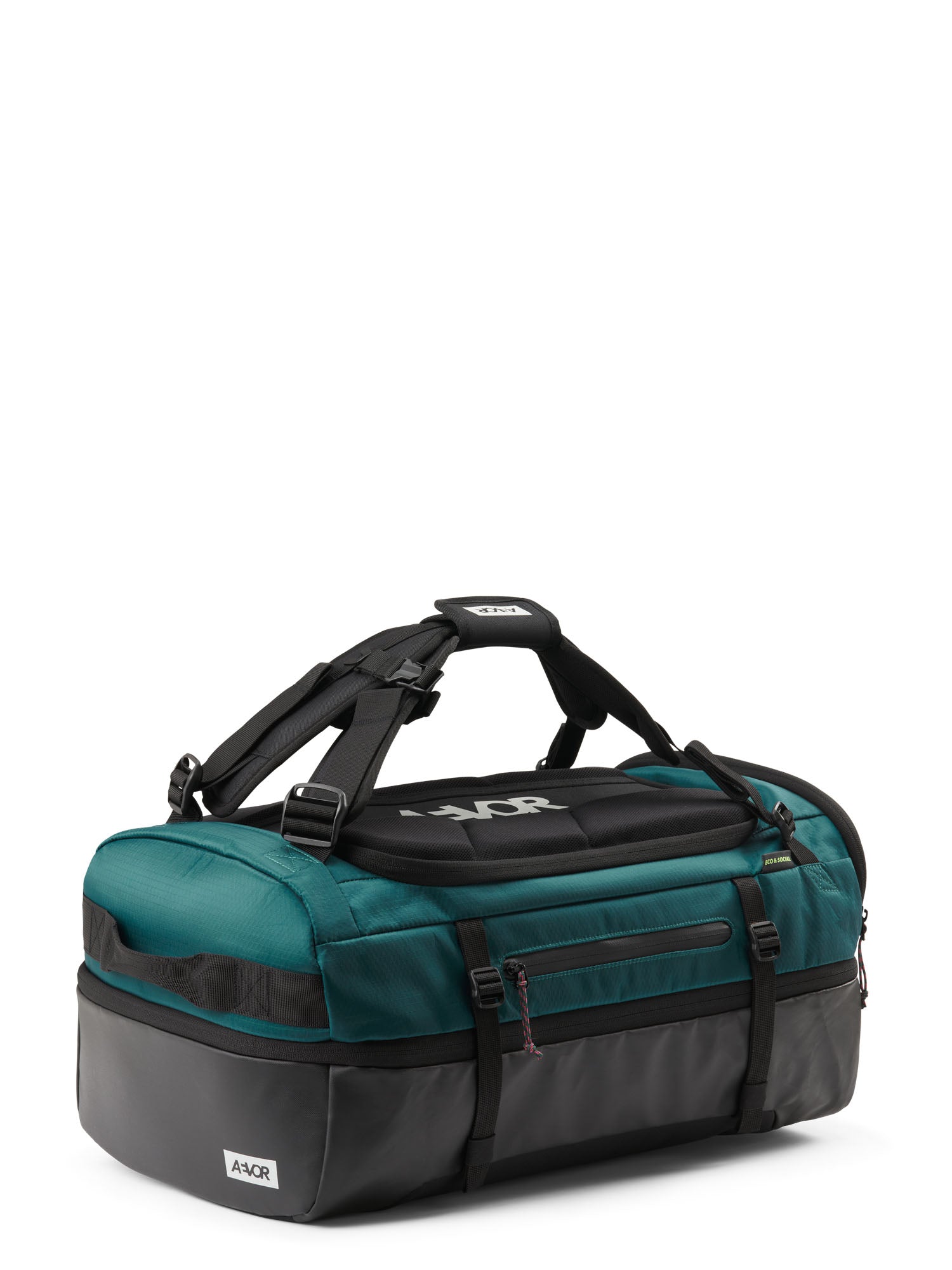 AEVOR-Duffel-Pack-Proof-Evergreen-front