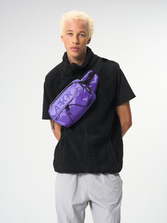 AEVOR-Bar-Bag-Proof-Purple-model-front