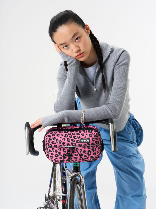 AEVOR-Bar-Bag-Proof-Candy-Leopard-model-front-details