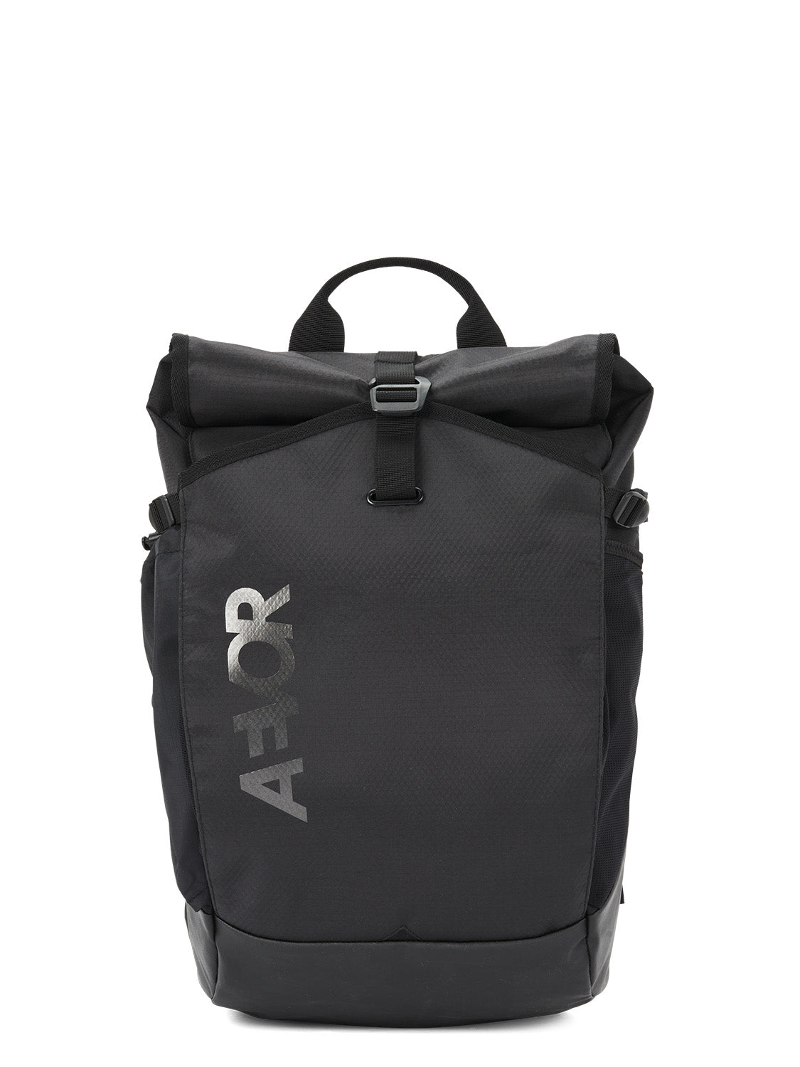 AEVOR-rückansichtpack-Rollpack-Proof-Black-frontal