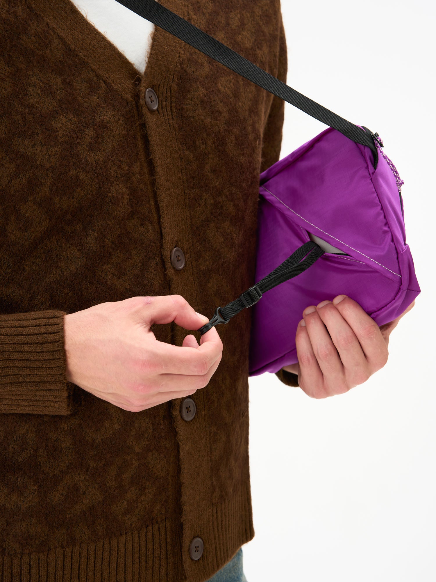 Sacoche Bag - Ripstop Electric Fuchsia