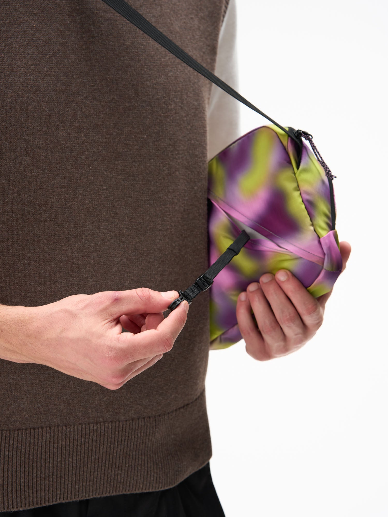 Sacoche Bag - Ripstop Psychedelic Slush