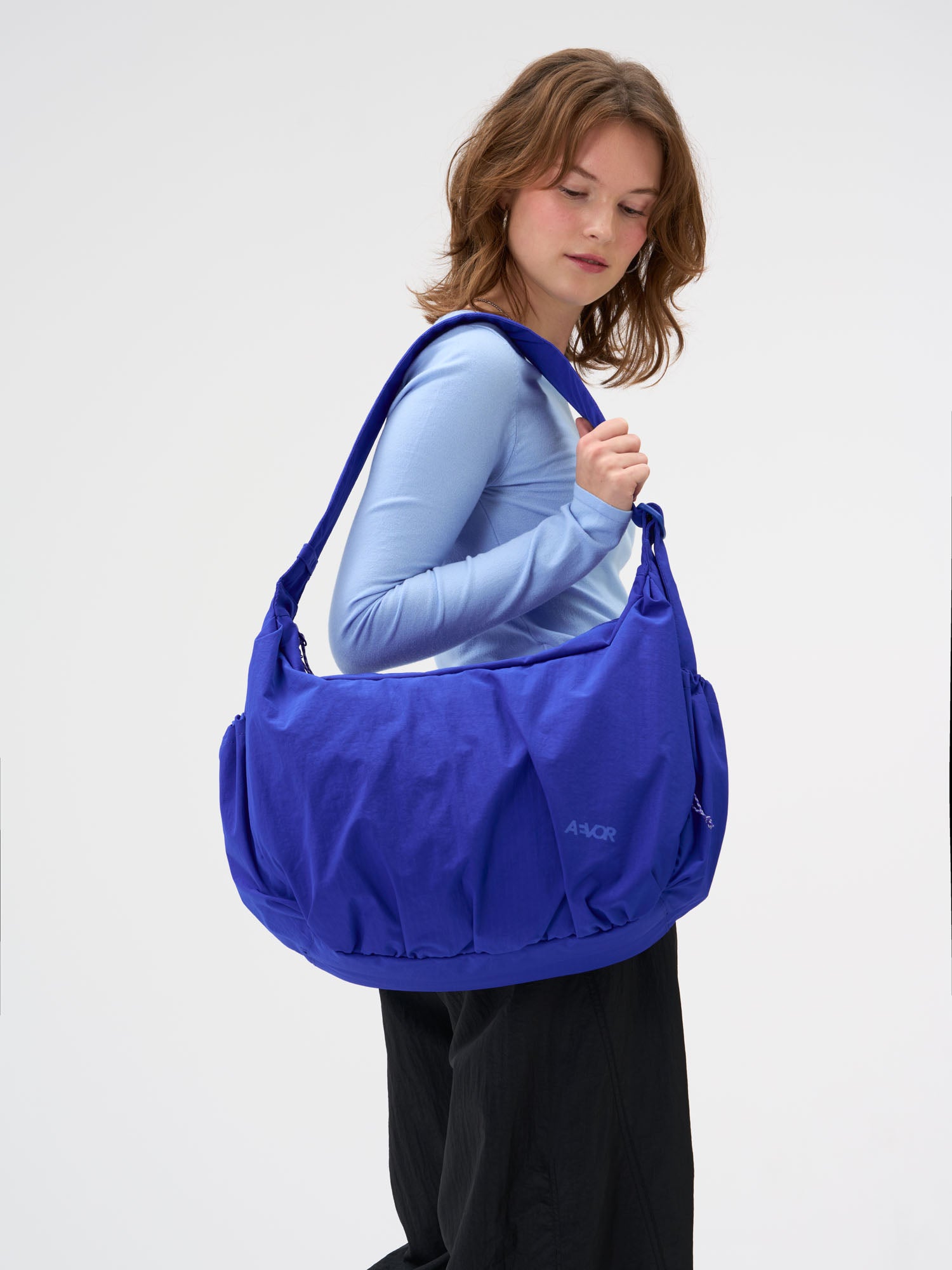 Slouchy Bag - Electric Blue