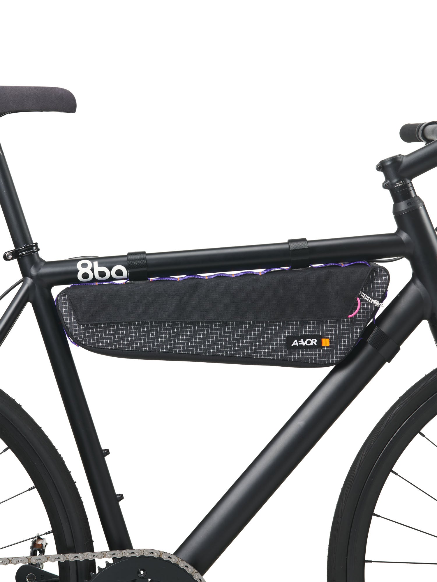 Urban Bike Gear Frame Pack M - Black White Grid