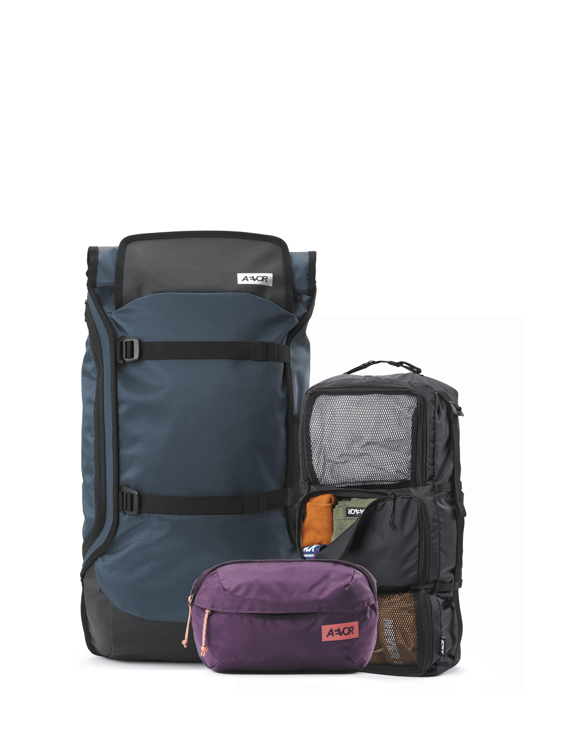 Limited Set: Travel Pack + Travel Trunk + Hip Bag Ease