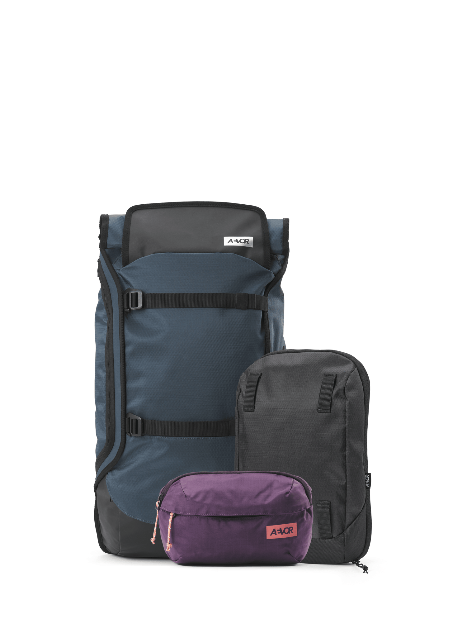 Limited Set: Travel Pack + Volume Pack + Hip Bag Ease