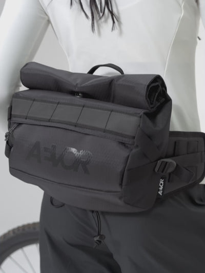 AEVOR-Waist-Pack-Proof-Black-model-video