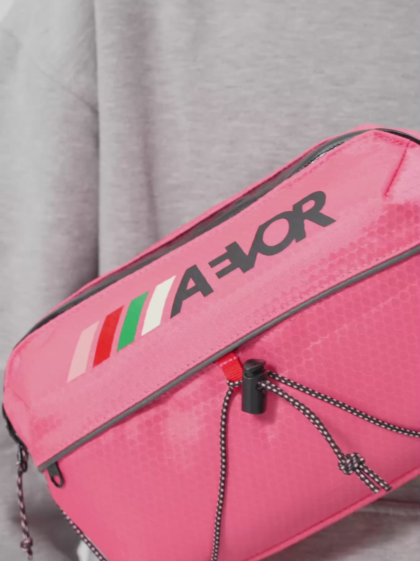 AEVOR-Bar-Bag-Proof-Pink-Flash-model-video