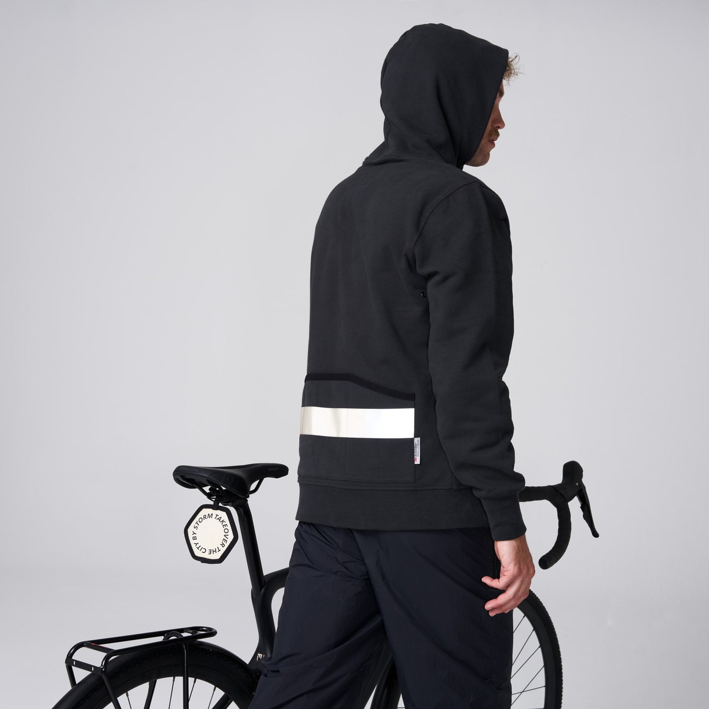AEVOR-Utility-Hood-Bike-Black-model-back