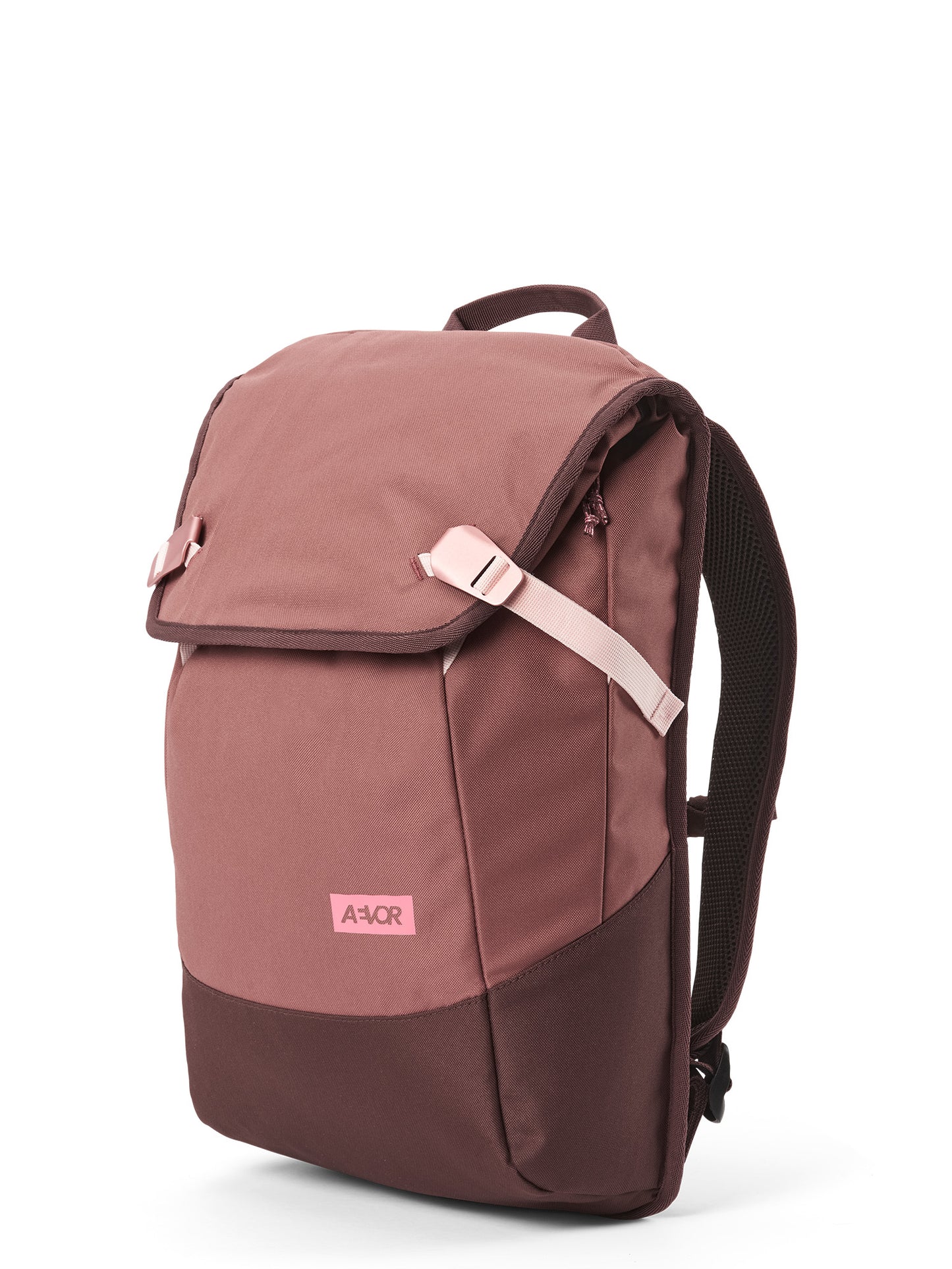 AEVOR-Daypack-Raw-Ruby-front