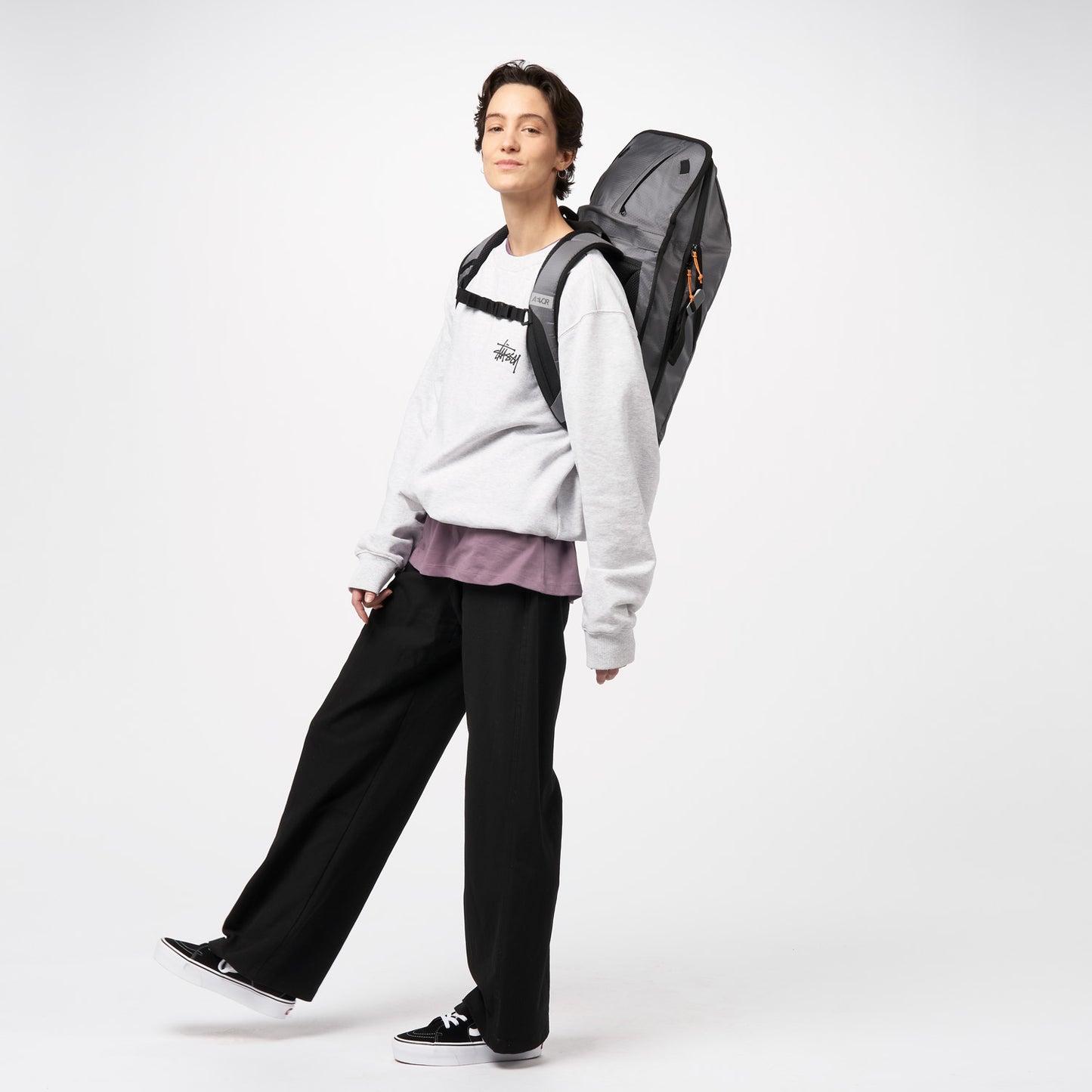 AEVOR-backpack-Daypack-Proof-Sundown-model-side