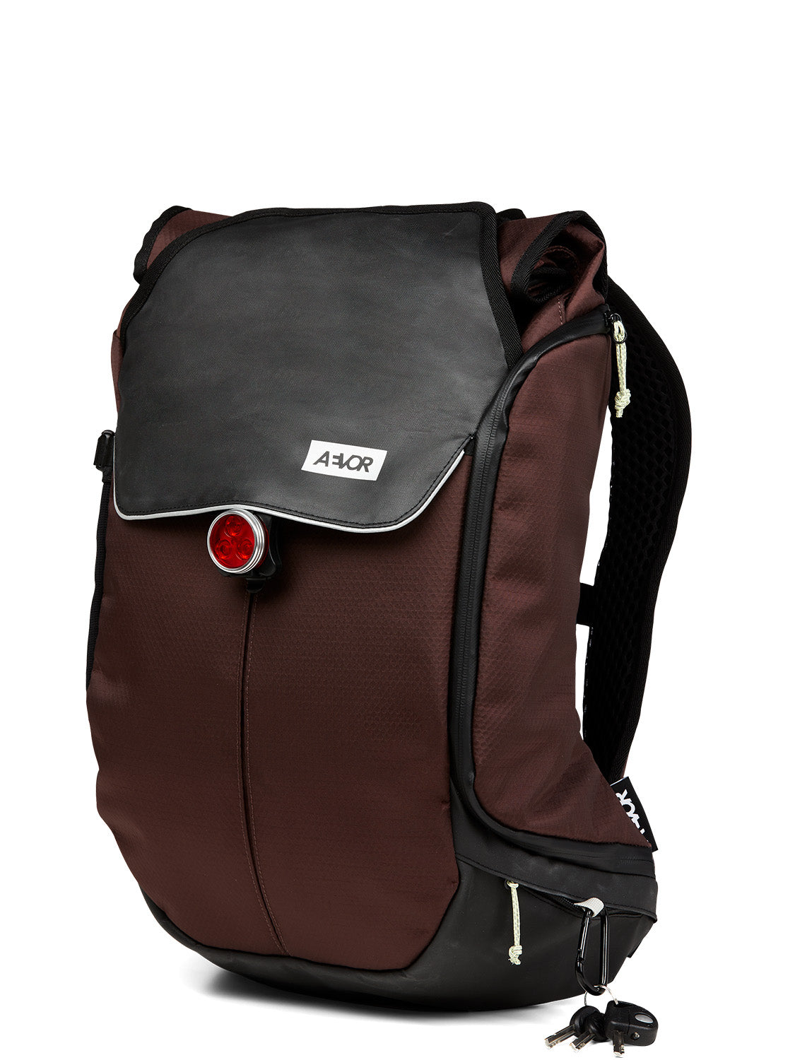 AEVOR-backpack-Bike-Pack-Proof-Maroon-deail