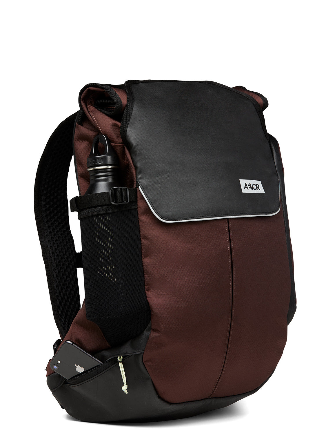 AEVOR-backpack-Bike-Pack-Proof-Maroon-side