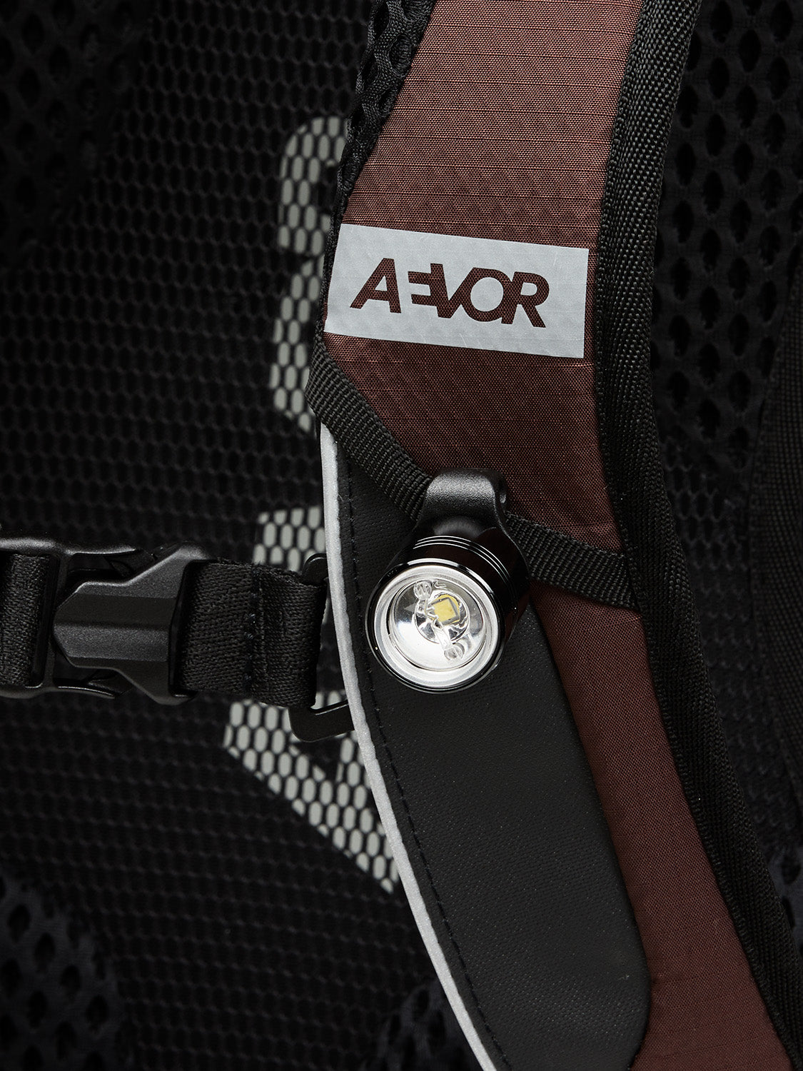 AEVOR-backpack-Bike-Pack-Proof-Maroon-detail