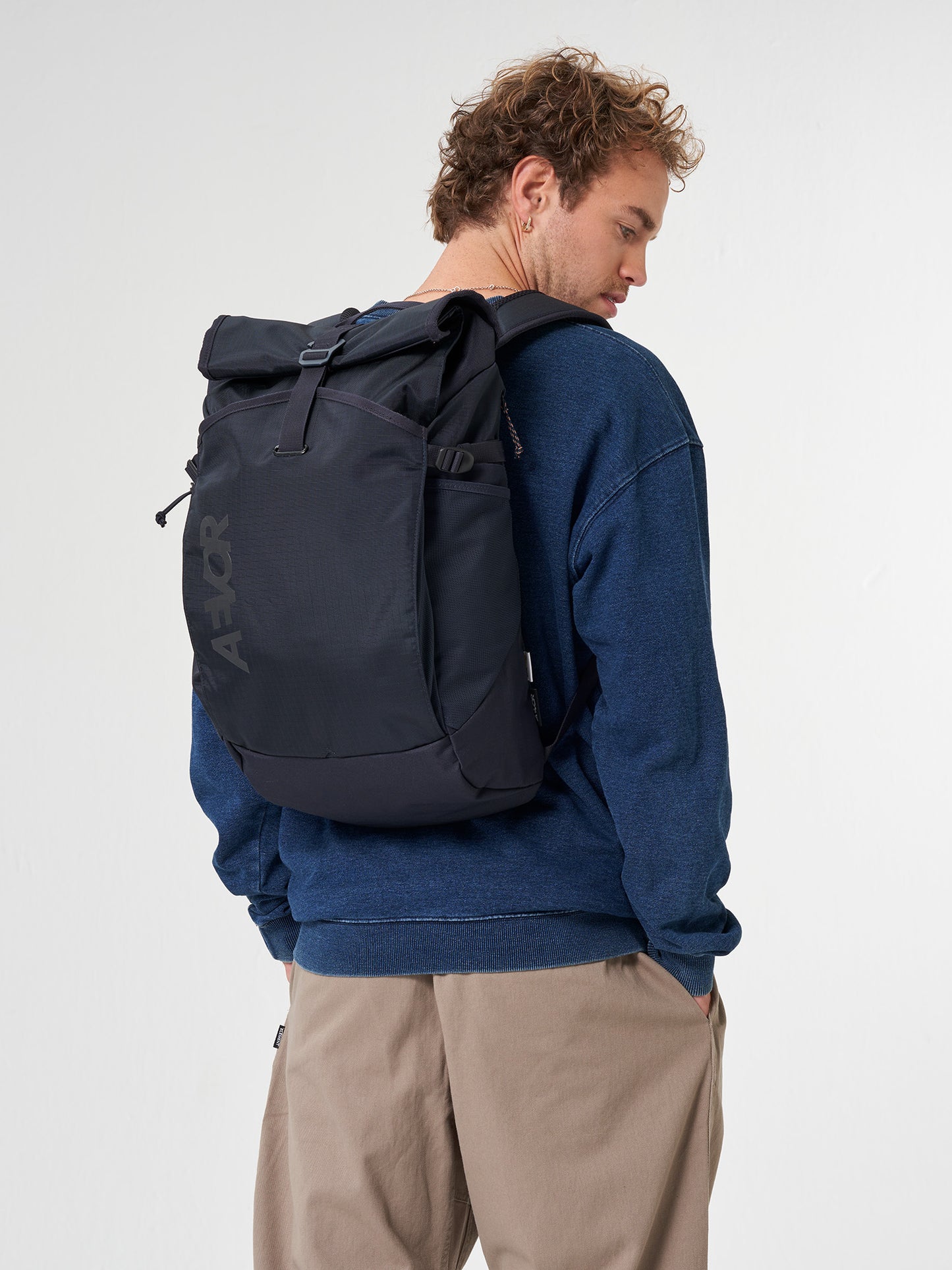 AEVOR-Roll-Pack-Diamond-Marine-model-front