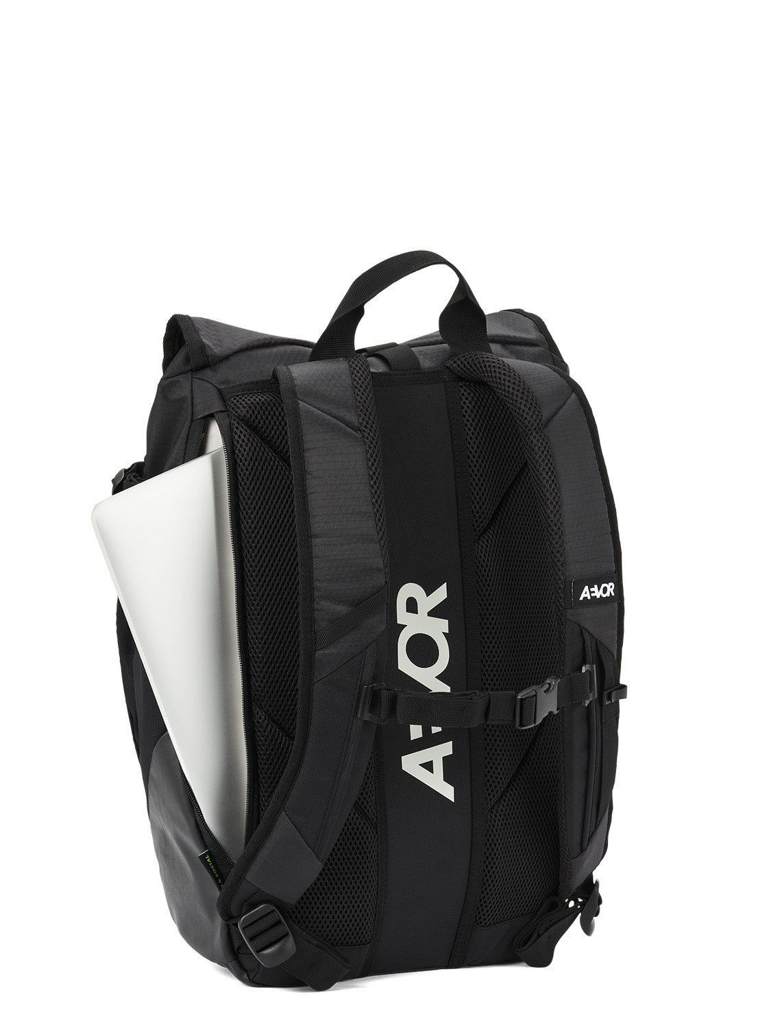 AEVOR-backpack-Rollpack-Proof-Black-back