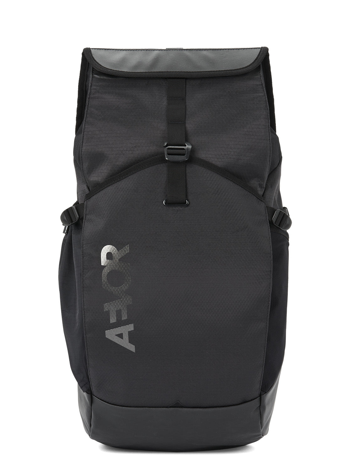 AEVOR-backpack-Rollpack-Proof-Black-front