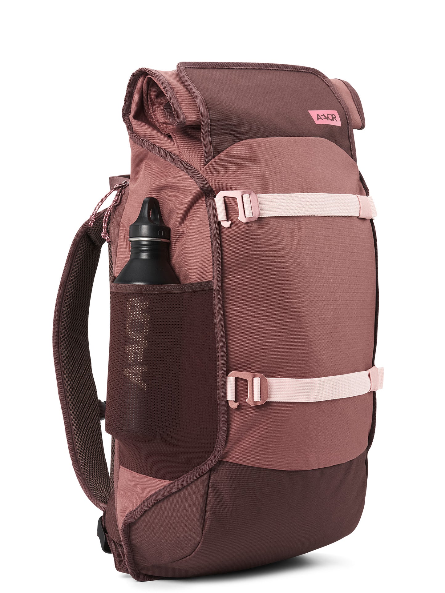 AEVOR-Trip-Pack-Raw-Ruby-front-details